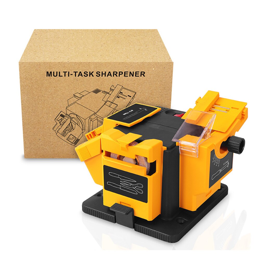 3in1 Multifunction Sharpener Household Grinding Tool 96W Electric Knife Sharpener Knives Scissors Planer iron Drill