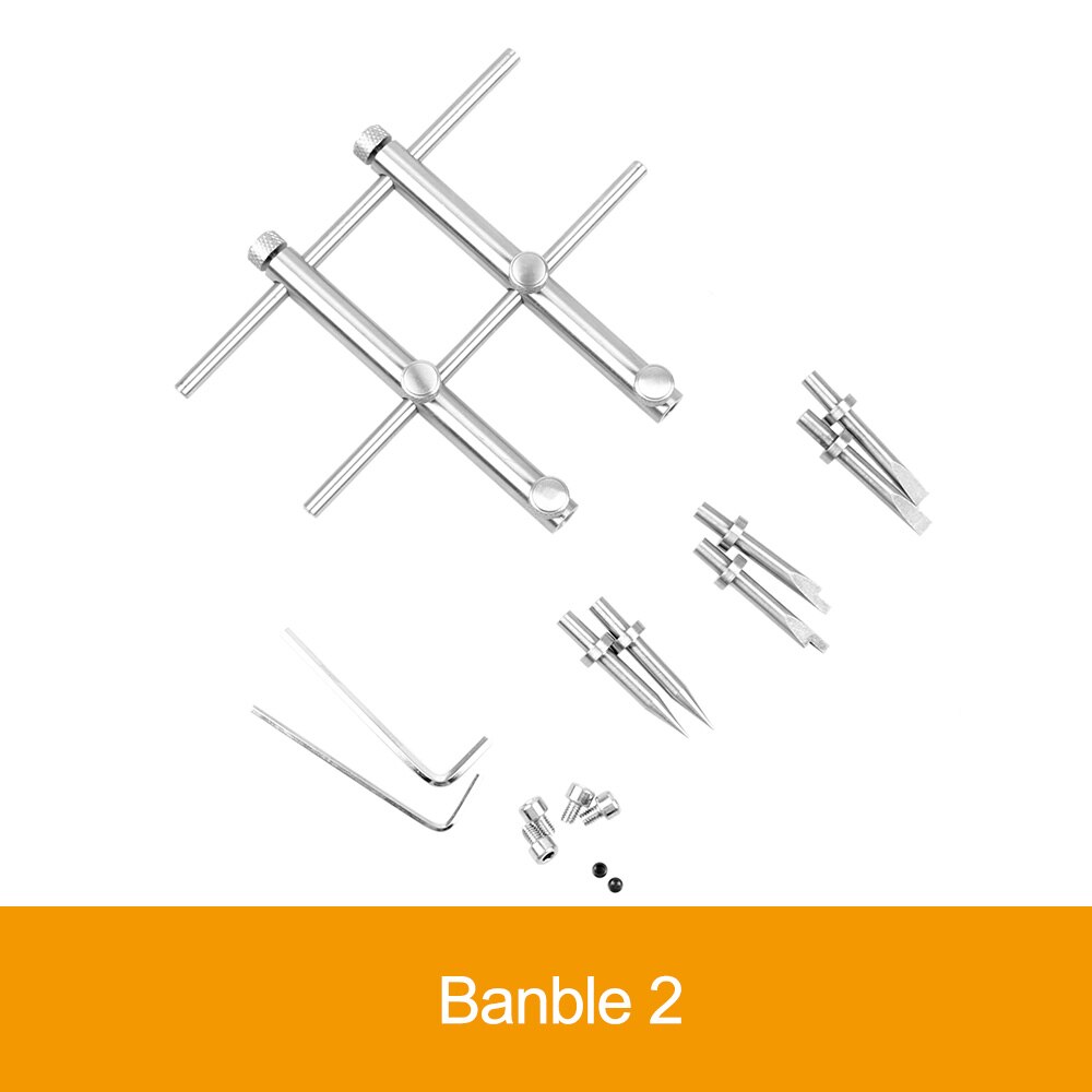 Sonovel-llave inglesa de reparación de lente de cámara, juego de herramientas abiertas, desmontar el rango de la lente de 10mm a 130mm: Negro