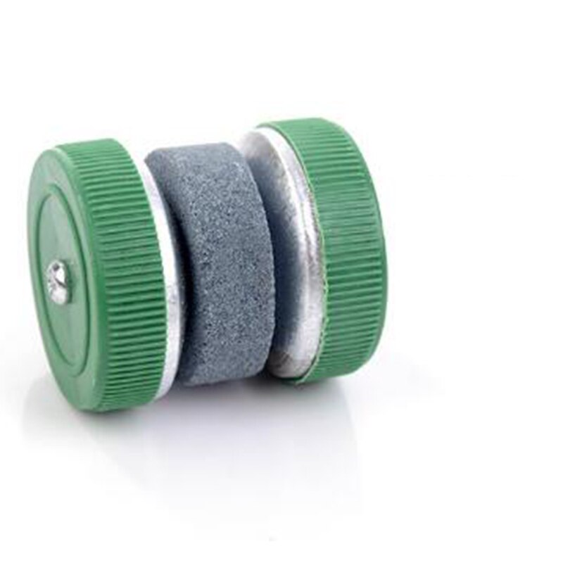 1Pc mini ostrzałka okrągła ściernice kamień robić ostrzenia gospodarstwa domowego osełka akcesoria kuchenne narzędzie knive temperówka