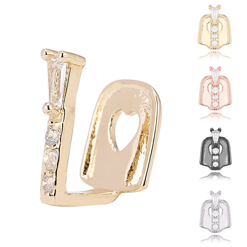 Teeth Caps Hip Hop Rapper Rock Teeth Cover Grills Tooth Cap Teeth Case Braces Rhinestone Tooth Clips Hip Hop Party Jewelry
