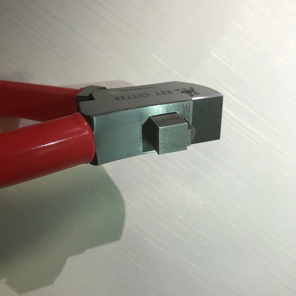 Original lishi nøkkelkutter låsesmed bilnøkkel kutterverktøy auto nøkkel skjæremaskin låsesmed verktøy kutt flate nøkler direkte