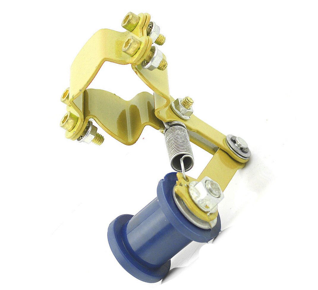Piezas de la motocicleta moto tensor de cadena ajustador para Kawasaki KX65 KX80 85 KX125 KX250 KX250F KX450F KLX450R KLX125: yellow-blue