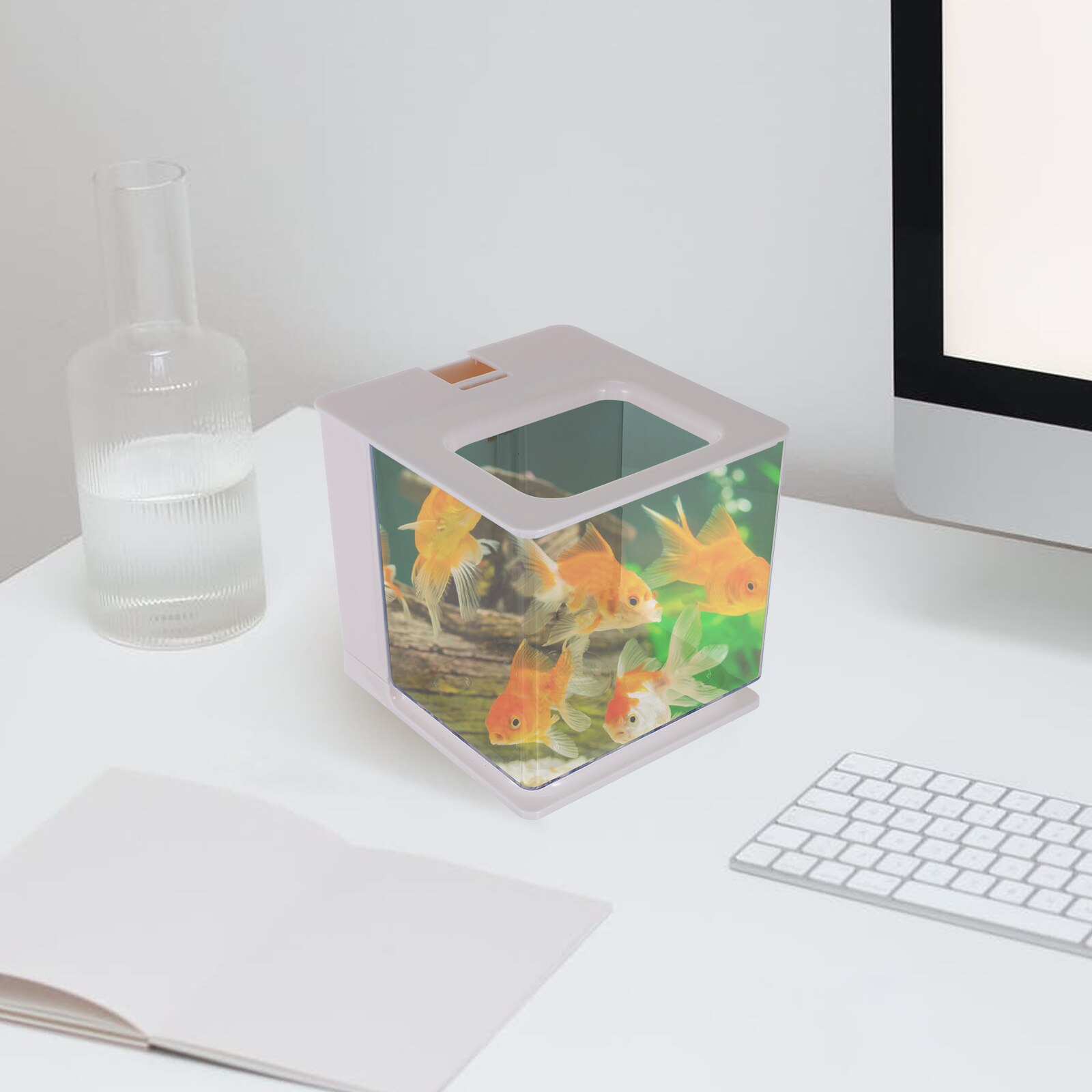 Household Small Fish Tank Labor-Saving Automatic Fish Tank Acrylic Fish Tank