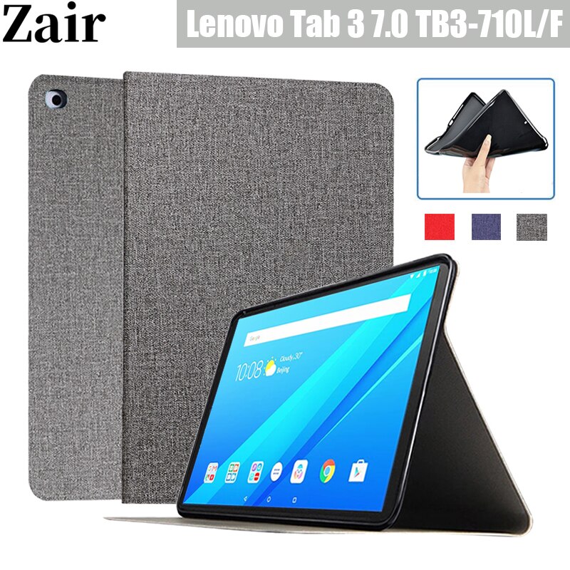 Funda de tableta para Lenovo Tab 3 7 Essential, 7,0 pulgadas, tab3 7 TB3-710F, TB3-710L, 7,0 &quot;, Funda trasera de silicona TPU, anticaída