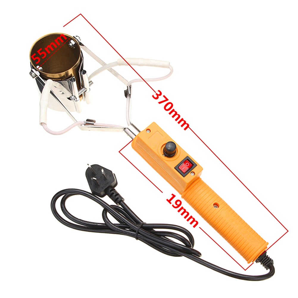 160W 280W Elektrische Draagbare Soldeer Oven Voor Casting Hoofden Lood Tin Indium Solderen Tools Met Behulp Van Rvs Soldeer pot
