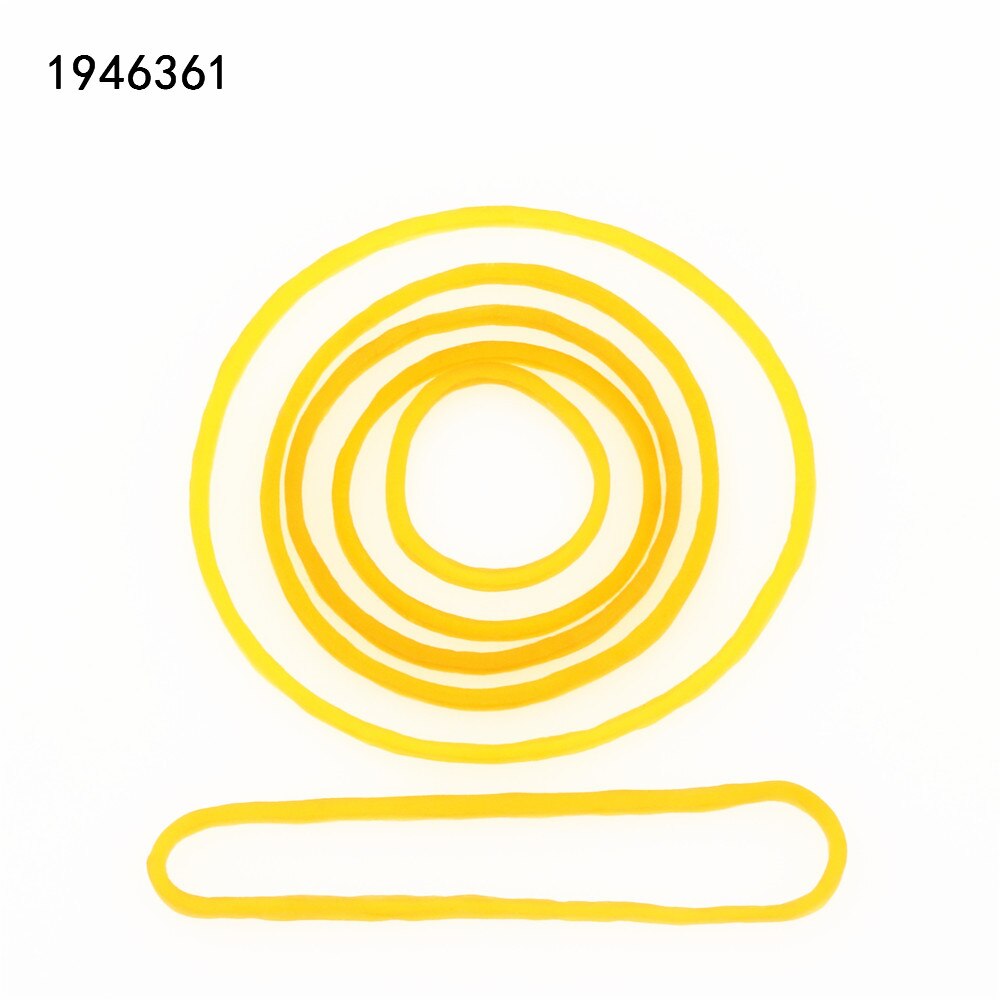 905 Red Rubber Bands Tapes Adhesives Fasteners Strong Elastic Office Students School Stationery Supplies