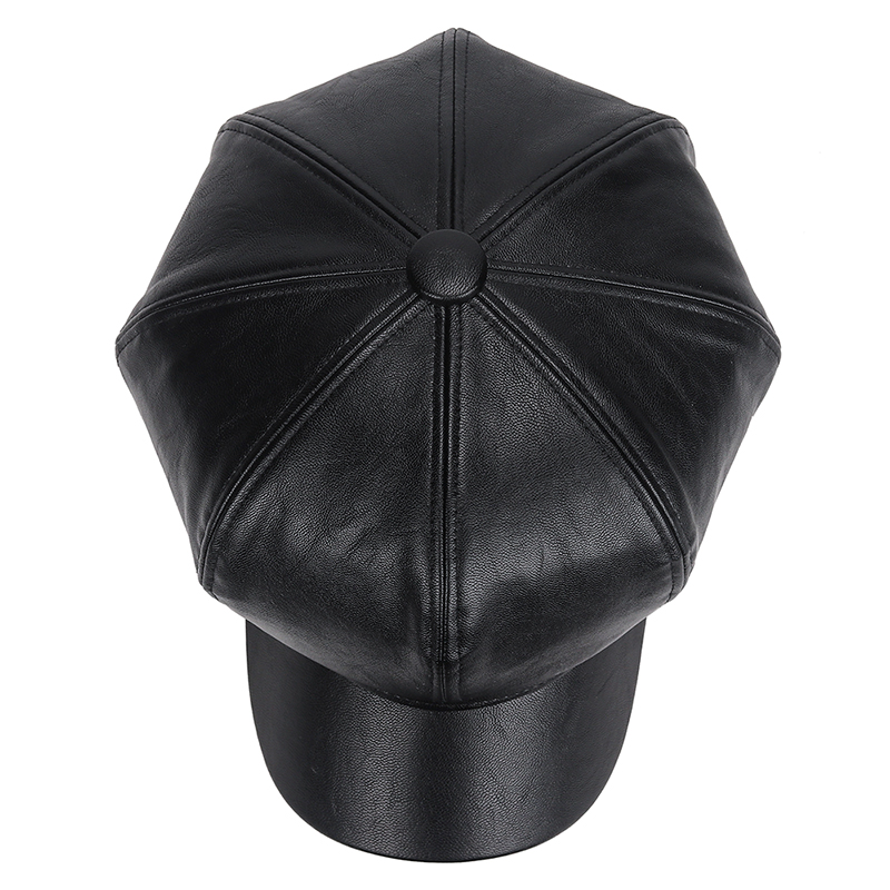 D&amp;T 2022 Octagonal Cap Beret Men Women Unisex Cotton Material Solid Artist Hat Sun Protection Warm