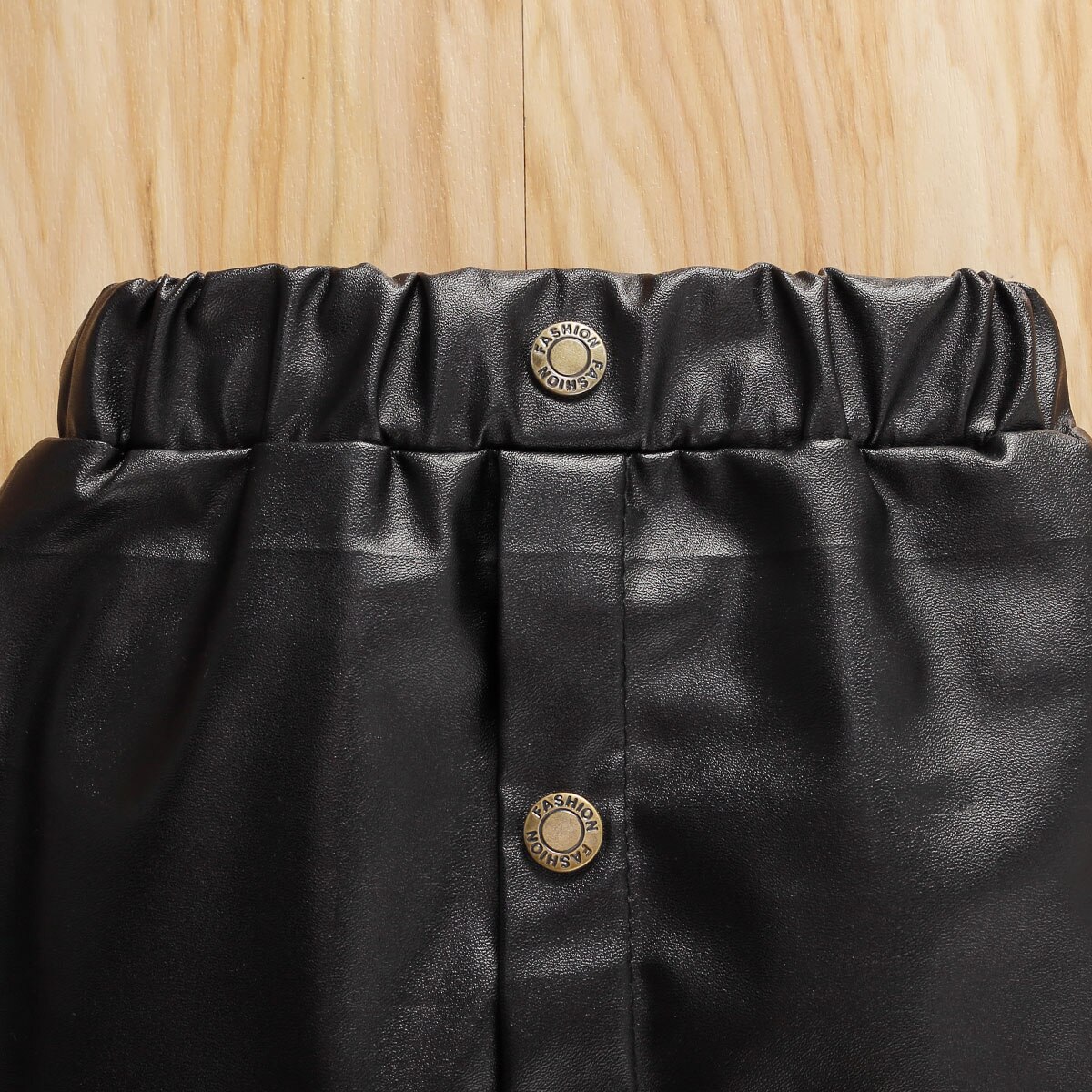 Faldas de cuero para niñas pequeñas, tutú de encaje negro, trompeta, ropa de verano, 1-6 años