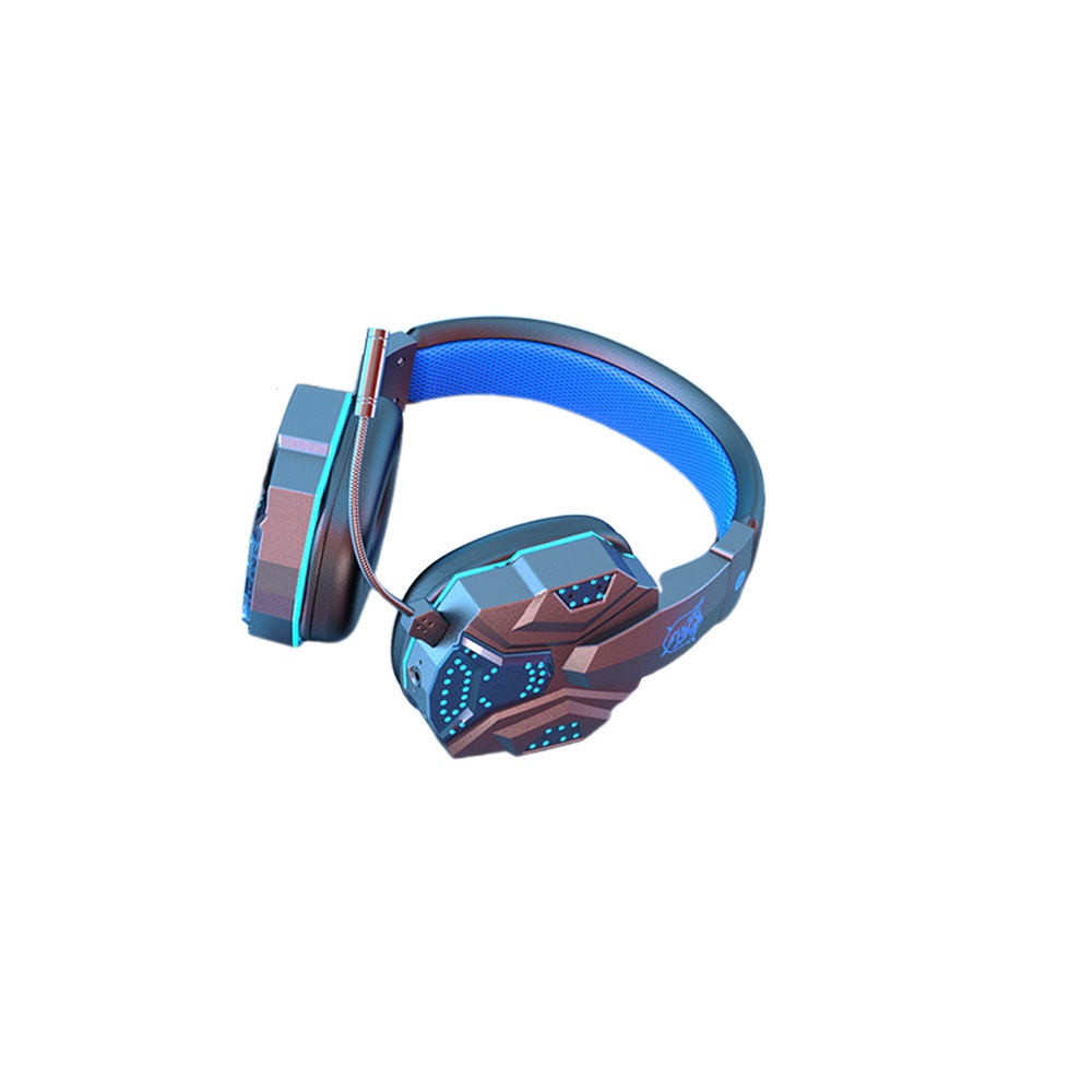 SY-T830 Bluetooth-compatibl5.1 Gaming Headset Gamer Wireless Headphone With Noise Cancelling Microphone Wired Earphone For Phone