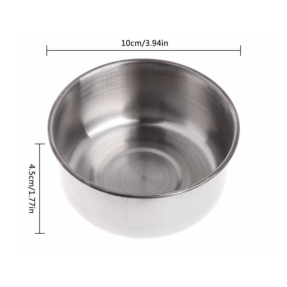 Bird Cage Accessories Cockatiel Parakeet Feeding Food Bowls Cups Pets Birds Parrot Stainless Steel Feeders