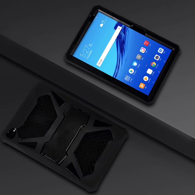 Heavy Duty Armor Case For Huawei MediaPad M5 Lite 10 PC and Silicon Cover for M5 Lite 10 BAH2-W19 BAH2-L09 BAH2-W09 10.1" + Flim