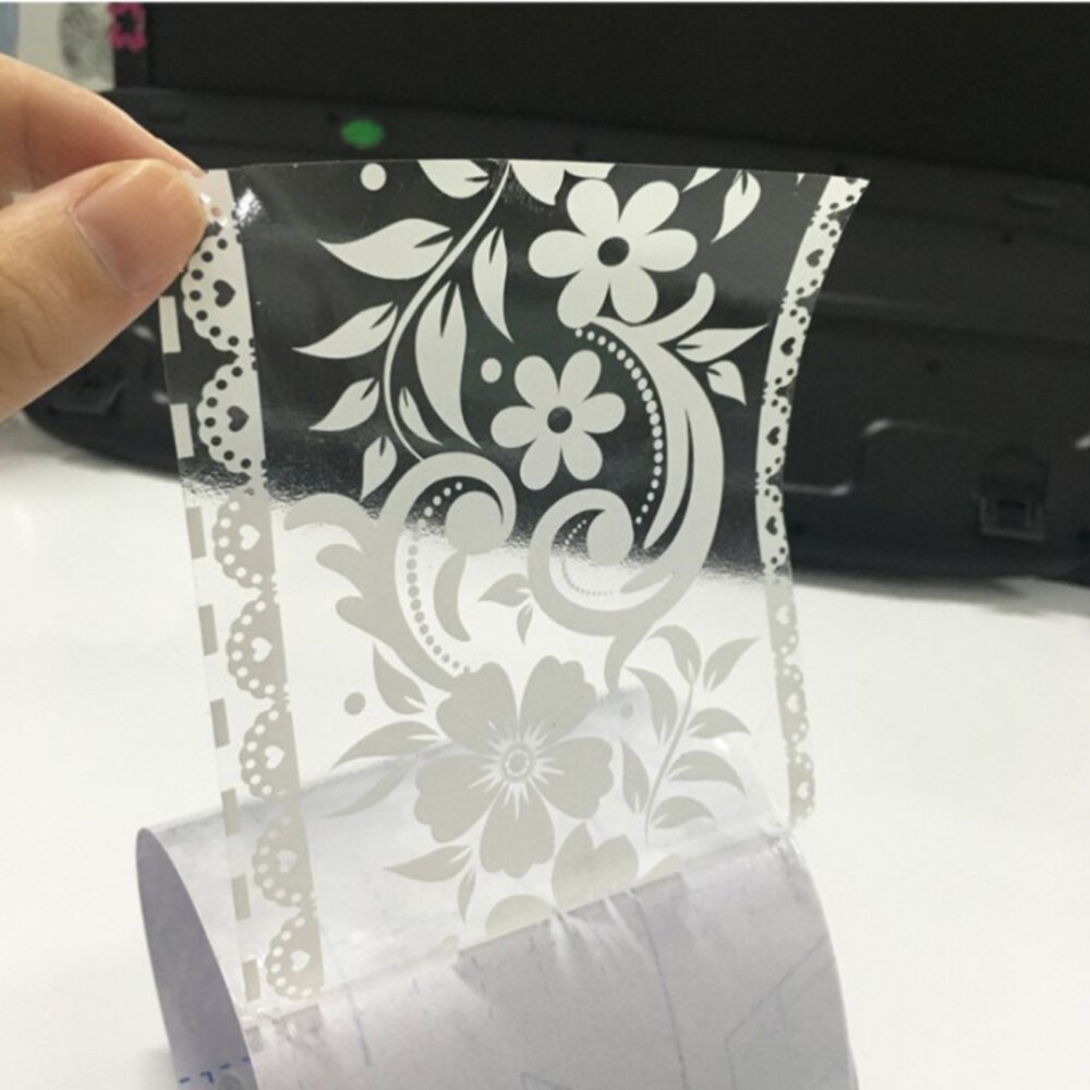 Lace Pattern Wallpaper Border Sticker Pretty Waist Line Wall Sticker Self Adhesive PVC Wallpaper Border (10cm Width,