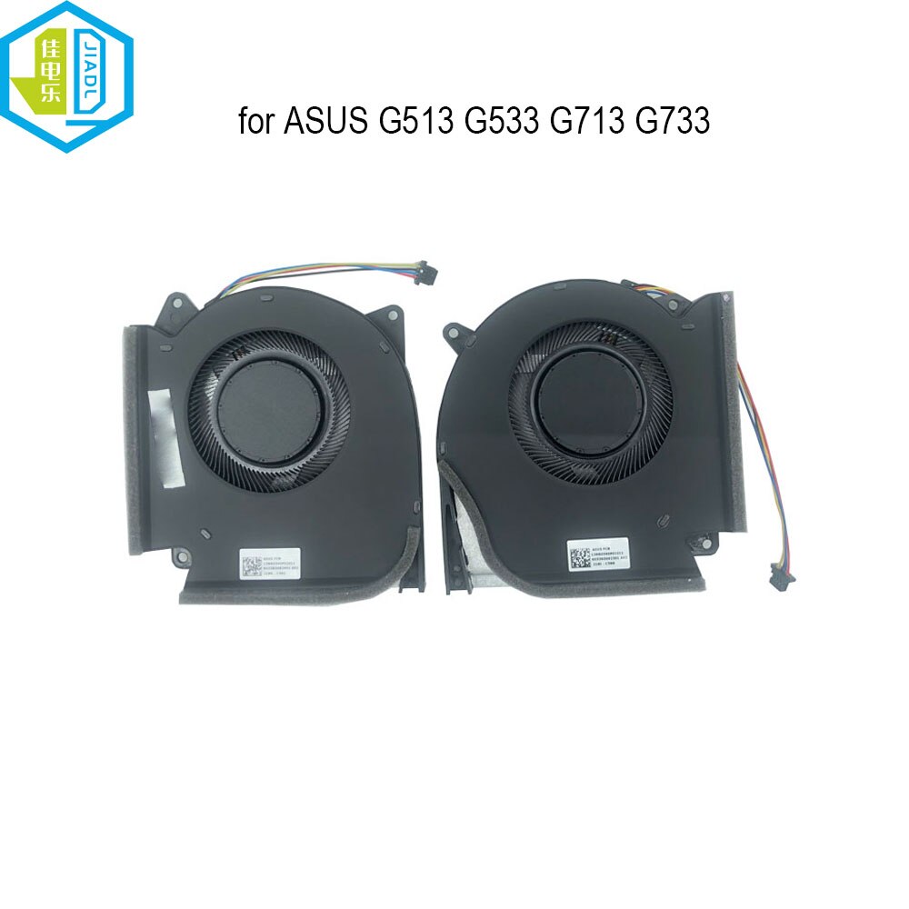 Ventilador de refrigeración para ordenador, Enfriador de GPU 13NR0540P01011 de 12V para ASUS ROG Strix G15 G513 G533 G17 G713 G733 G513QR G533Q G713QR G733QS