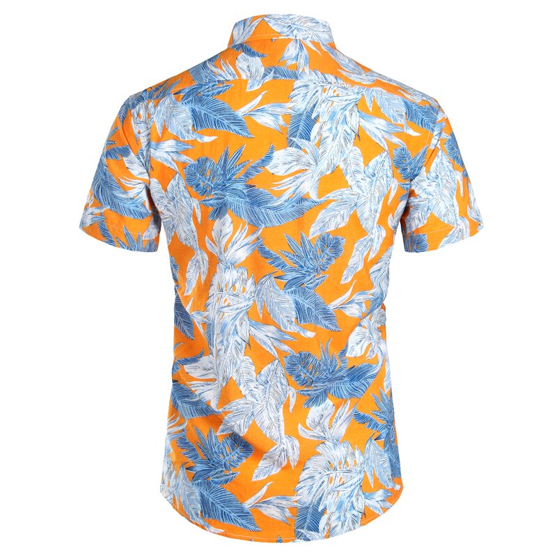 Heren hawaiiaanse shirts tropisch strand hawaii shirt heren korte mouwen aloha shirt zomerfeest herenkleding xxl