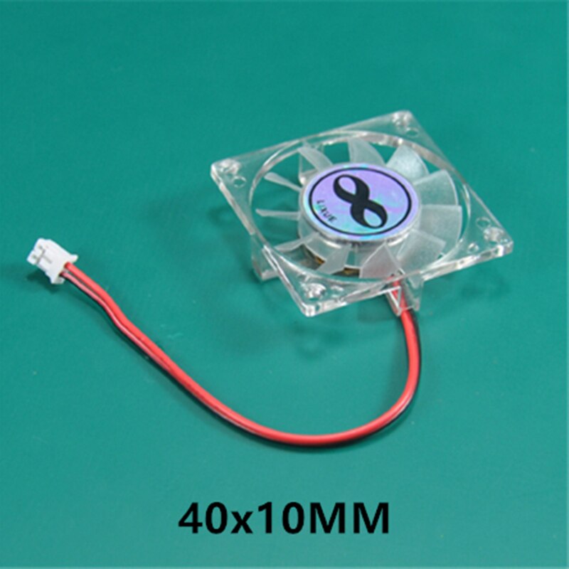 Ventilador VGA de 35MM, 45MM, 55MM, 65MM, 75MM de diámetro, 25MM, 26MM, 42MM, con muchos agujeros, espaciado DC12V, hoja de ventilador de 2 pines