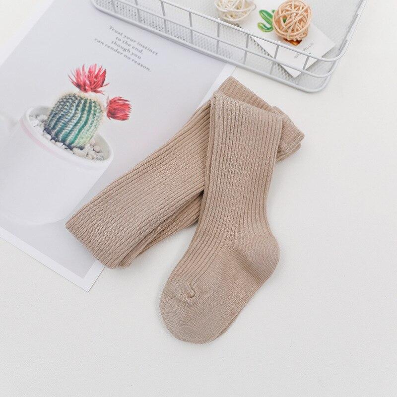 Mallas para niña de otoño invierno pantimedias para niños medias de baile Ballet para bebé niño niña ropa niños medias: khaki / S for 1-3 years old