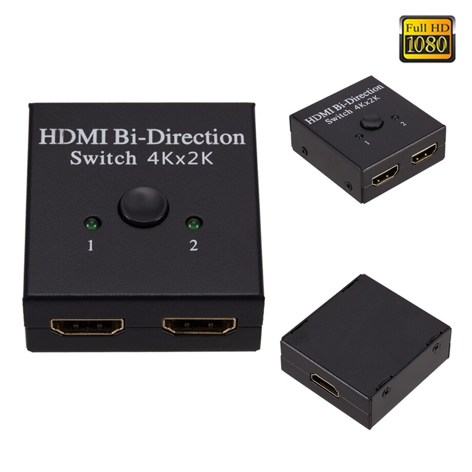 Commutateur HDMI bidirectionnel 4K à 2 ports