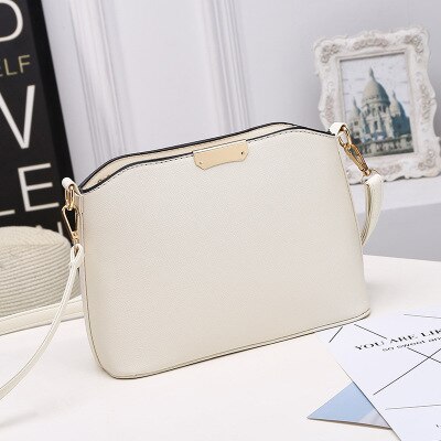 Beibaobao Shoulder Crossbody Bags Handbags Ladies Party Bag Candy Color Women: white