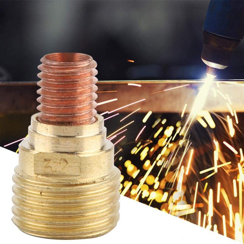 45V44 Gas Lens Collet Body Lassen Equipment2.4mm3/32 "Voor Tig Lastoorts Wp