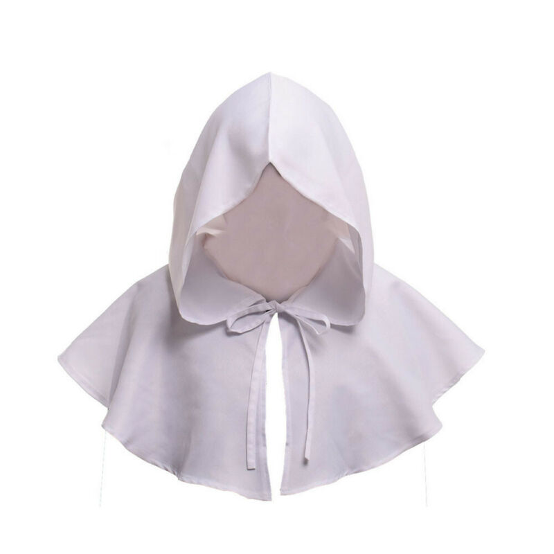 Halloween-hupullinen viitta lyhyt viitta keskiaikainen noituuden viitta viitta puku unisex-asu noitavelho fancy mekko