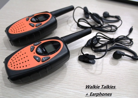 2PCS TS628 1w long range Portable PMR446 Handheld Walkie Talkies 2 Way mobile Radios Transceiver orange w/ charger earphones: C  OT628PMR2E / Euro