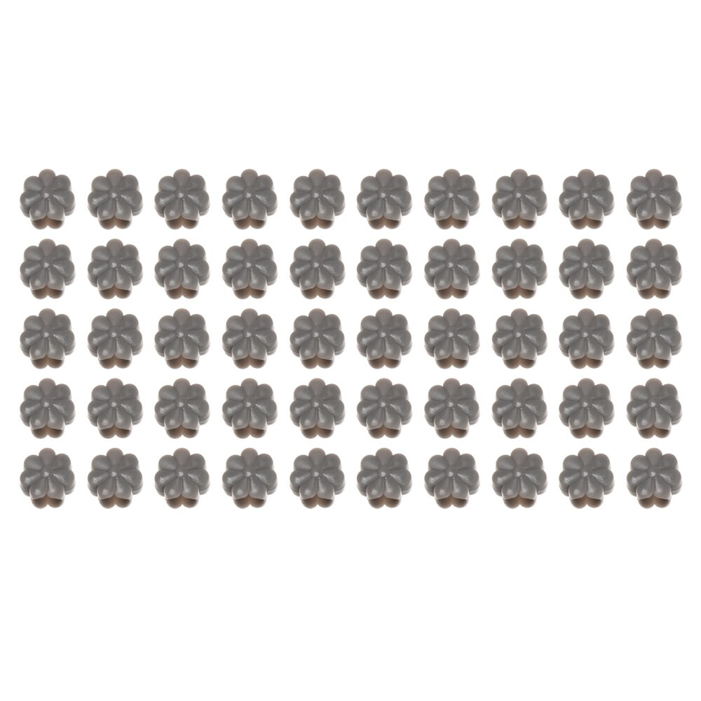 50 Stuks Plastic Platte Bloem Gesp Verstelbare Kralen Anti-Slip Masker Gesp Elastische Band Cap Masker Stopper Ear Cord trekkoord Knop: type7