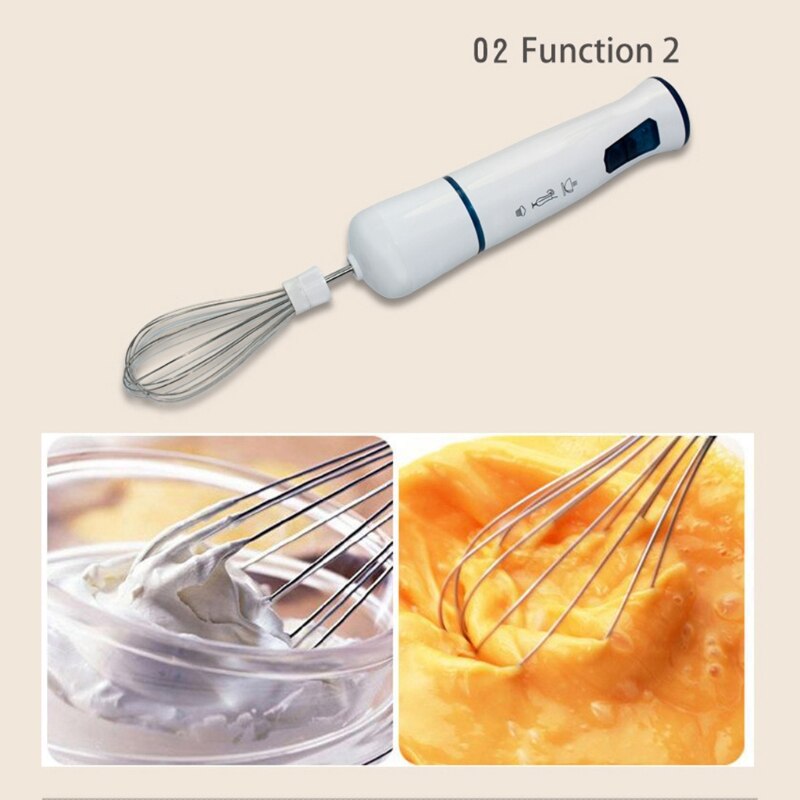 3-in-1 Multifunctional Hand Blender 220-240V, 1000W Immersion Mixer, Chopping Bowl,Shaker Glass,Whisk Blender Cup Set