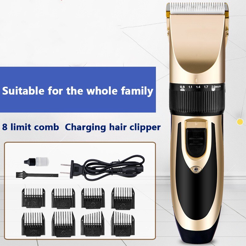 Rechargeable Men Adult Children hair clipper Electric Hair Clipper Electric Haircut Ceramic Hair Clippers Razor