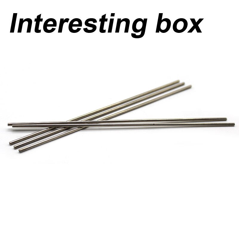 Steel shaft DIY four-wheel drive axle homemade toy 2mm drive shaft anti-rust axle rod handmade accessories