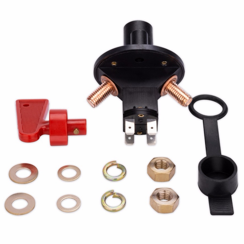 Qiilu 12V 600A Batterij Isolator Schakelaar Voor Boot, Camper Of RV - Twee Standen Master Disconnect