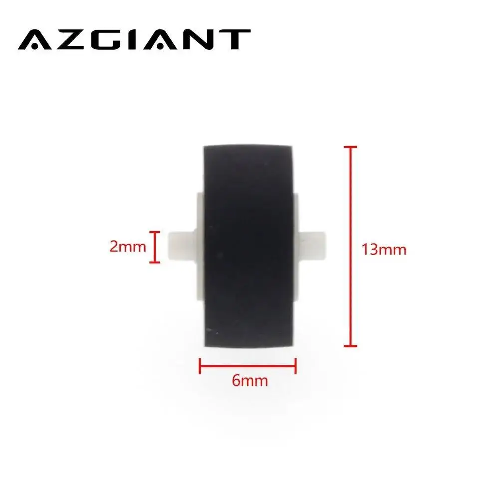 13x6x2mm Speler Stereo Technics Tape Recorder Rubber Wiel Katrol Pinch Roller 5 stks voor RS-HDA710 RS-TR170 RS-TR270 sa-pm20