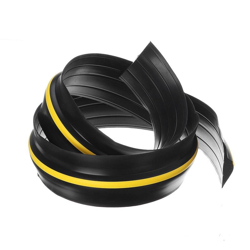 1-2.1M Garage Door Bottom Seal Weather Stripping PVC Rubber Seal Strip Electric Door Bottom Seal Water Noise Seal Bumper Strip
