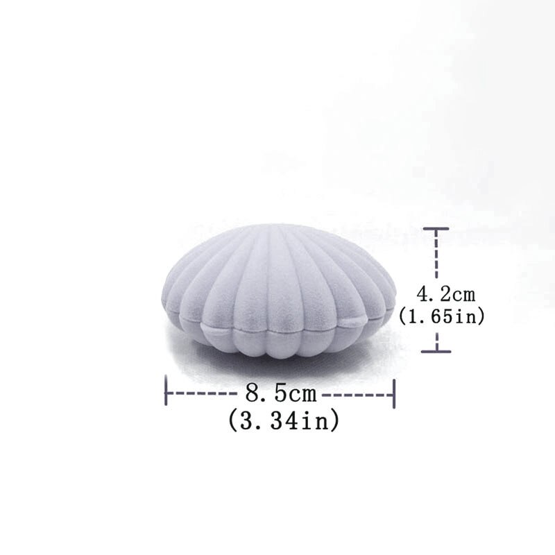 Velvet Jewelry Box For Earrings Necklace Set Display Square Packaging Box Jewellery Organizer Girls Box: gray 3