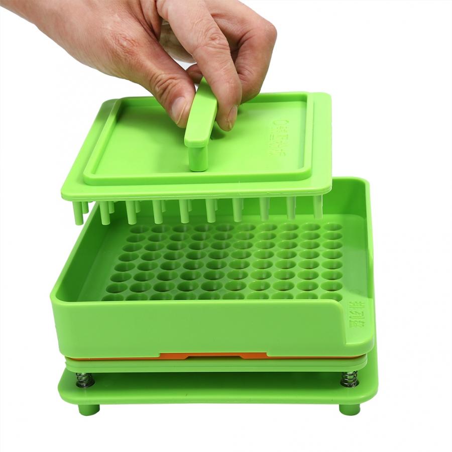 Oversea 100 Holes Empty Capsule Plates With Spreader Powder Capsules Filling Manual Machine Tools Size 00#