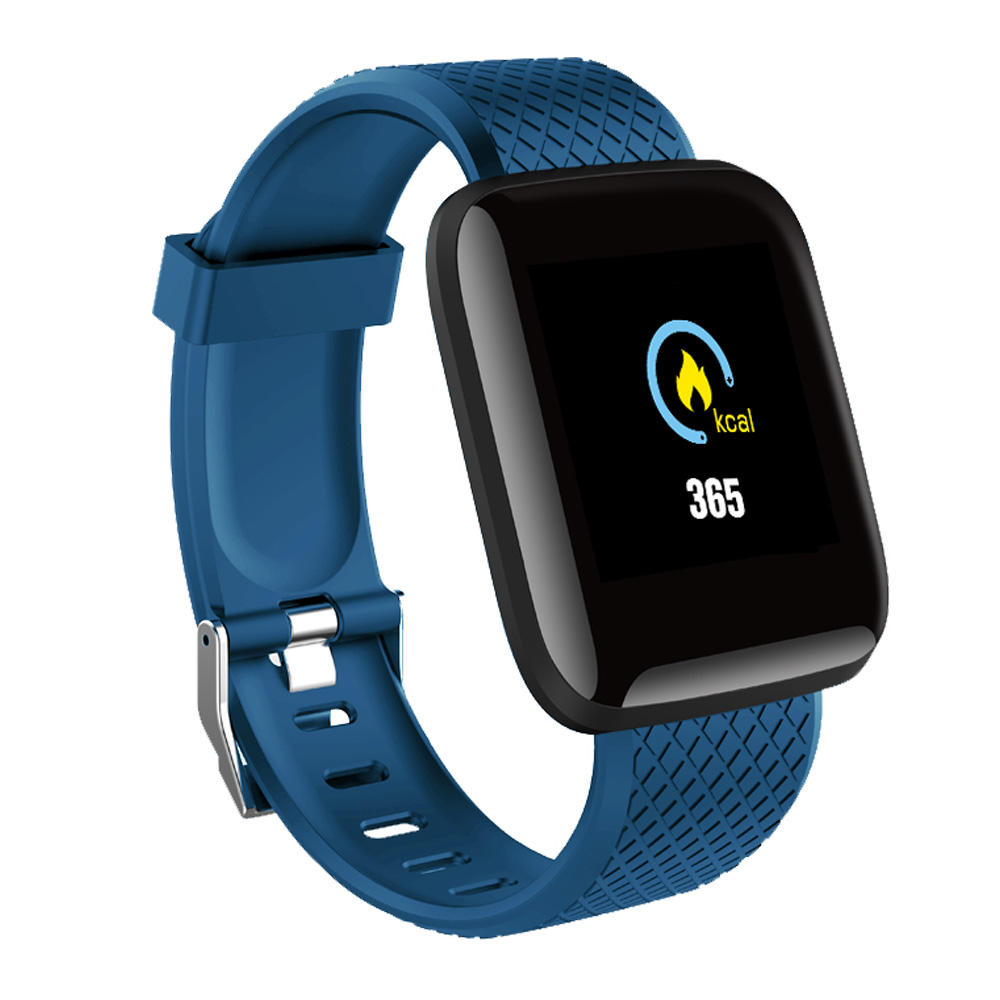 2020 di Sport Intelligente Orologio Delle Donne Degli Uomini di Pressione Sanguigna Smartwatch Salute Impermeabile Della Vigilanza Del Braccialetto Intelligente Per Android IOS Huawei Xiaomi: Blue