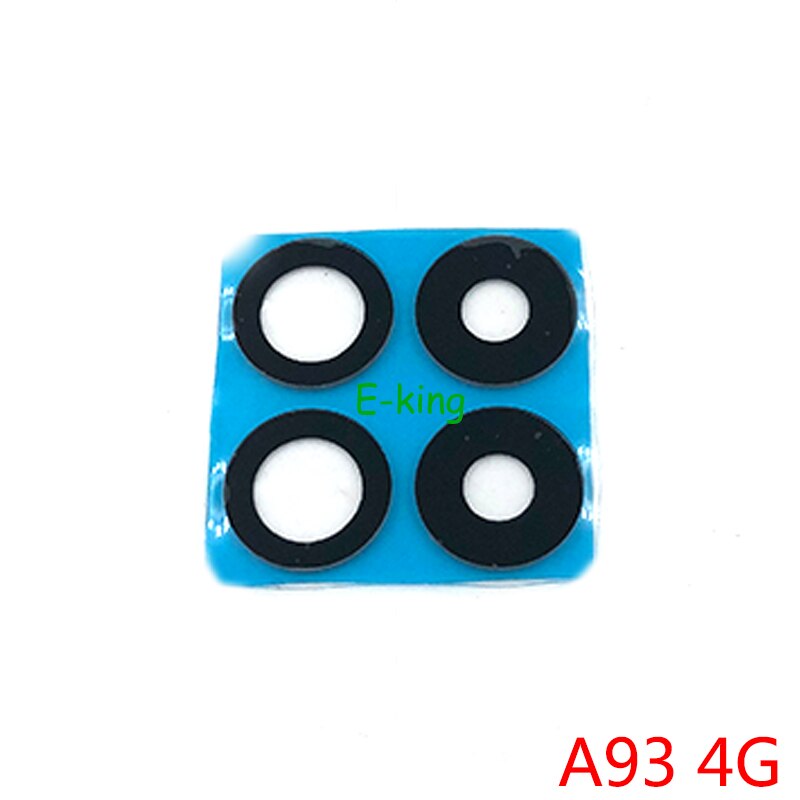 2Stck Zurück Kamera Glas Objektiv Abdeckung Für OPPO A15 A52 A53 A72 A91 A92 A92S A93 A94 A95 A96 mit Ahesive Aufkleber Ersatz Teile: A93 4G