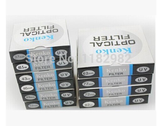 2PCS lens Filter Kenko UV Filter 37MM / 40.5MM/ 43MM /46MM / 49MM / 52MM/ 55mm / 58mm + tracking number