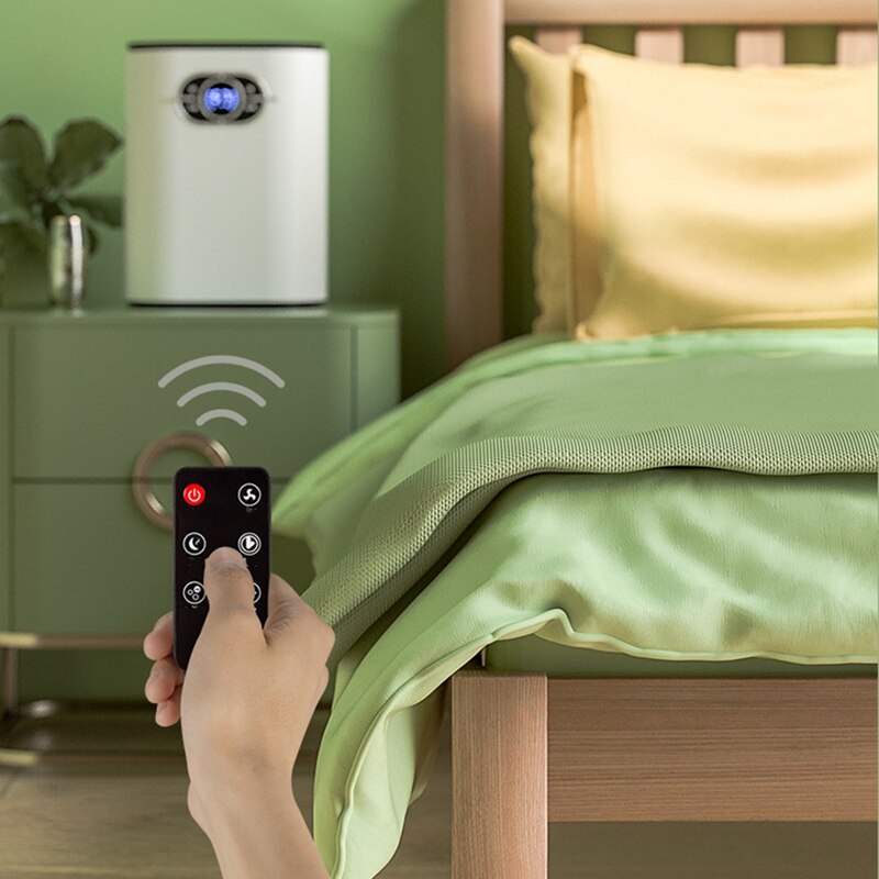 Top Home Dehumidifier Negative Ion Air Cleaner Energy Saving Air Dryer Low Noise 1200Ml Water Tank EU Plug