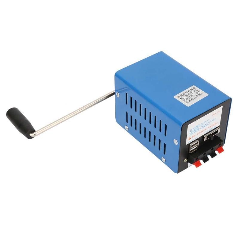 Power Generator Outdoor Emergency Digital Display High Power USB Charger Portable Emergency Hand Power Hand Crank Generator