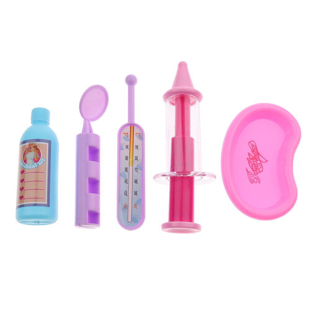 15pcs Boys&Girls Nurse Doctor Pretend Play Toy Kit Play Set