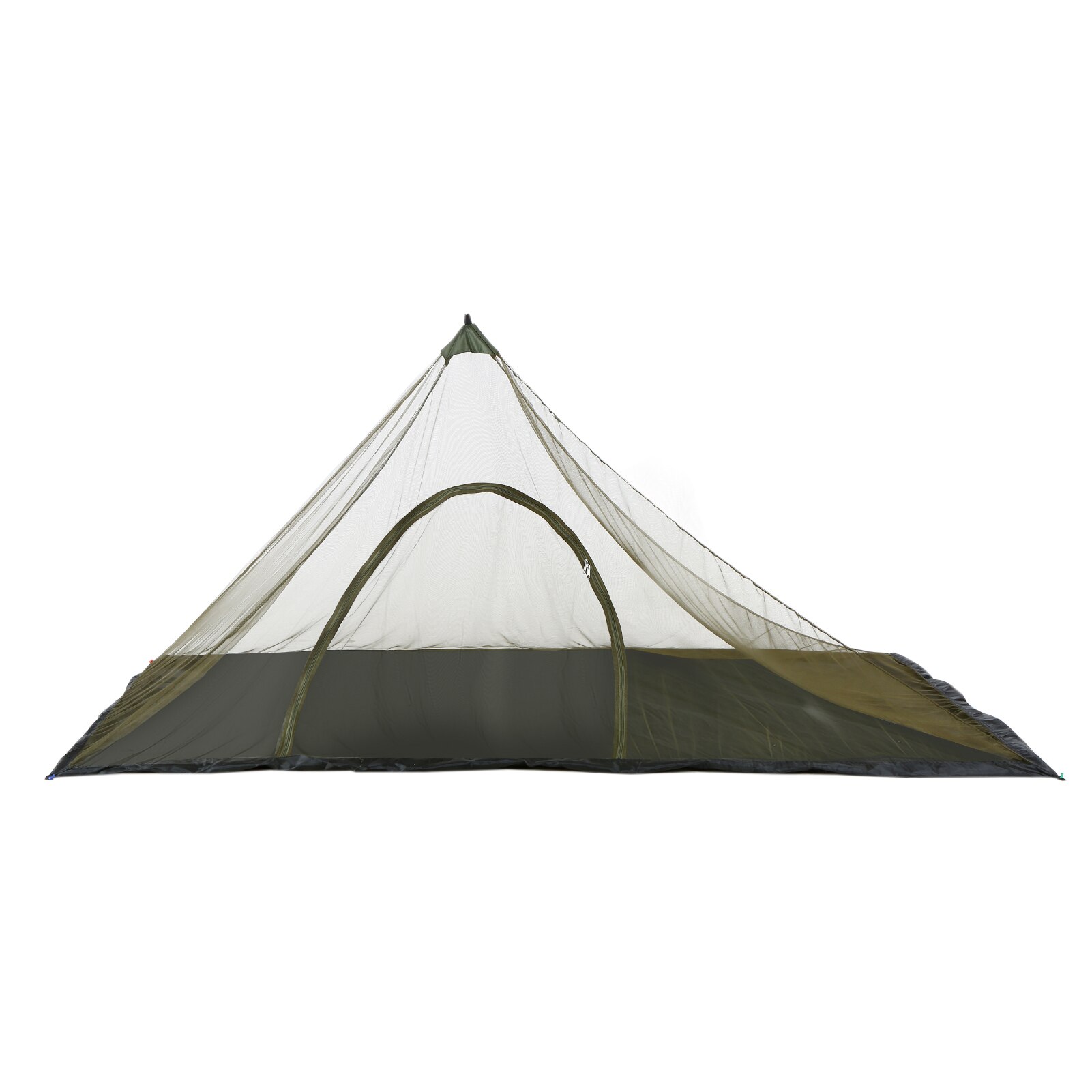 Outdoor-camping-strandzelt mit tragetasche, insektenschutznetz, netzzelt, rucksack-, wander- und campingausrüstung