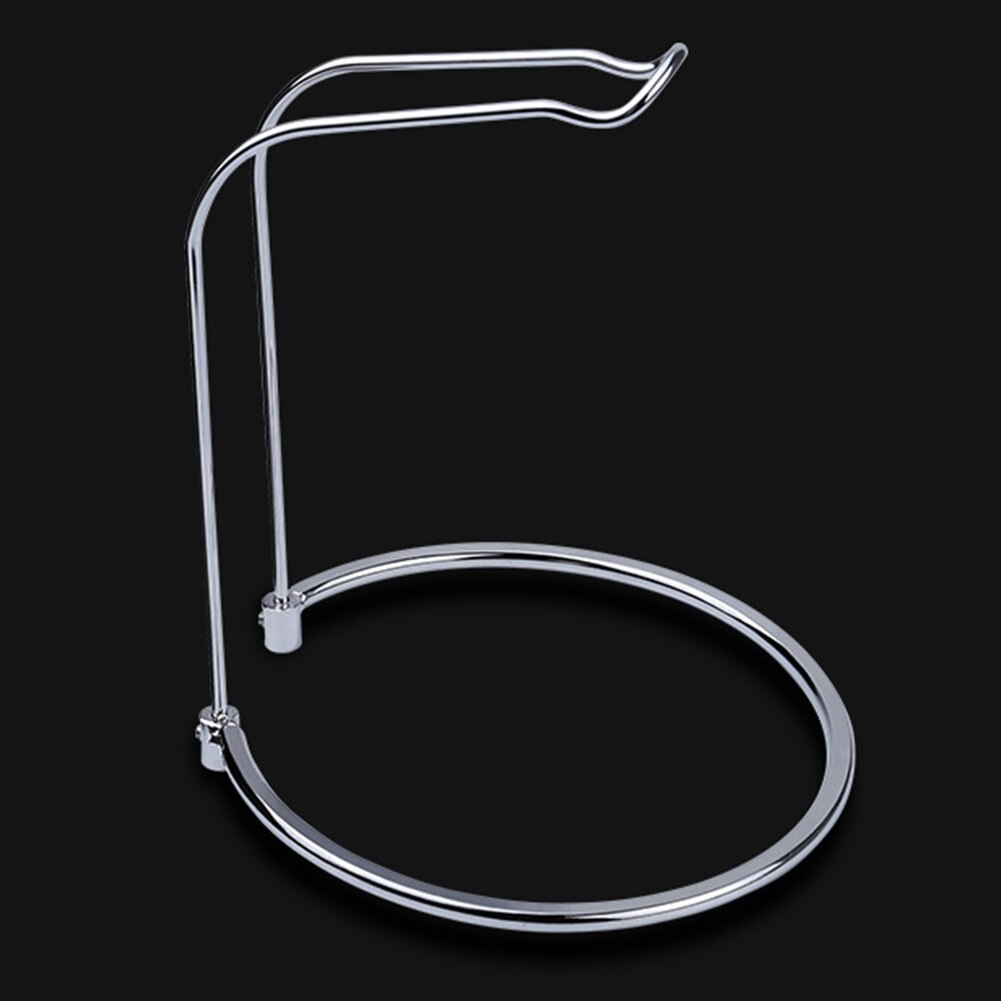 Stand Easy Apply Lightweight Practical Spinning Reel Rack Portable Durable Silver Holder Fishing Gear Storage Detachable