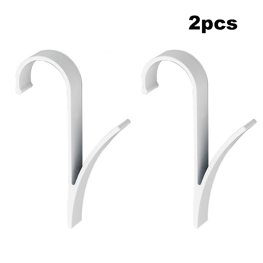 Crochet multifonctionnel en aluminium, espace de radiateur, porte d'armoire, crochet arrière, serviette de salle de bain, petit crochet, accessoires pour la maison, 1/2 pièces