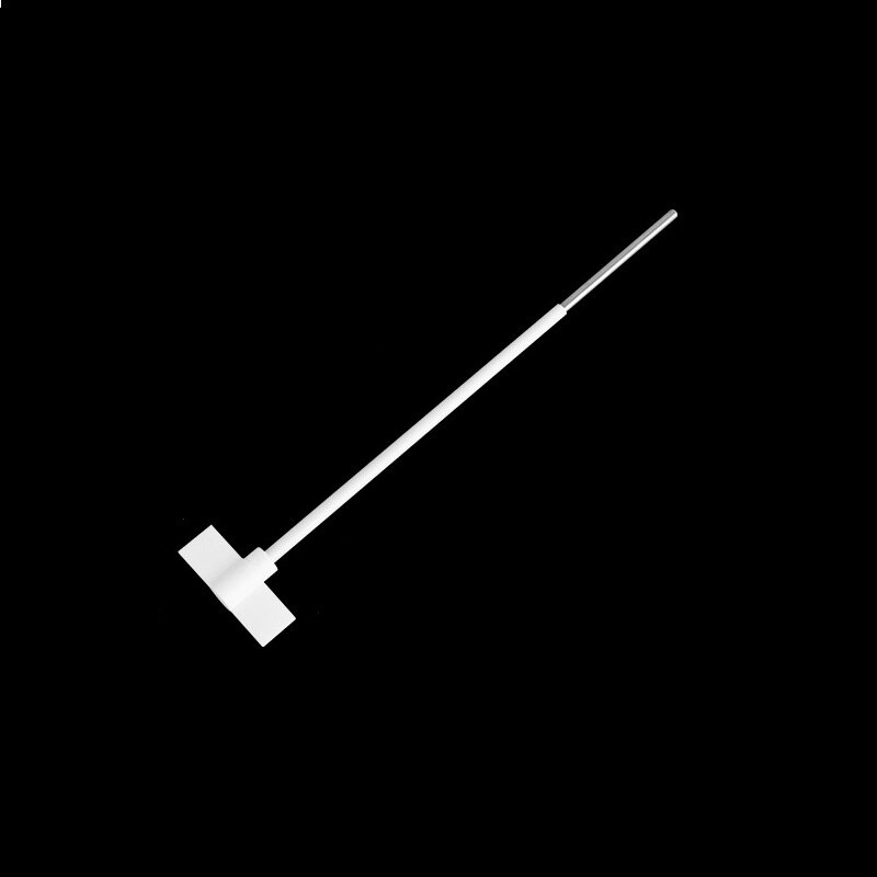 Propeller Roerder Ptfe Paddle Roerder Gebruik Voor Lage Viscositeit Media Op Medium &amp; Hoge Snelheden Mengen As Lengte 370Mm ptfe-gecoate