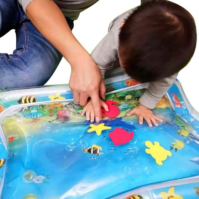 1 Uds. Colchoneta de agua inflable para niños y bebés, colchoneta acolchada para juegos, juguetes para educación temprana YH-17