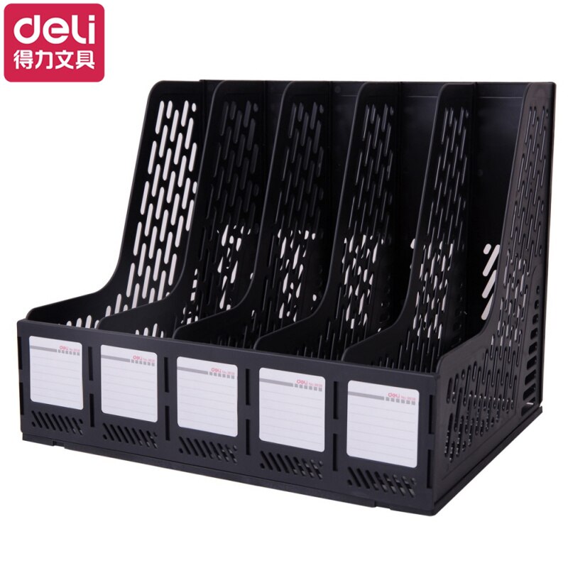 Deli Newspaper Storage Box Magazine Holder Desktop Organizer For Document Letter File Cabinet Home Office School Supplies