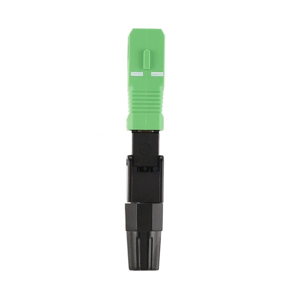 10Pcs SC/APC Fiber Optic Connector FTTH Embedded Single Mode Assembly Fiber Optic Quick Connector Fiber Optic Fast Connector