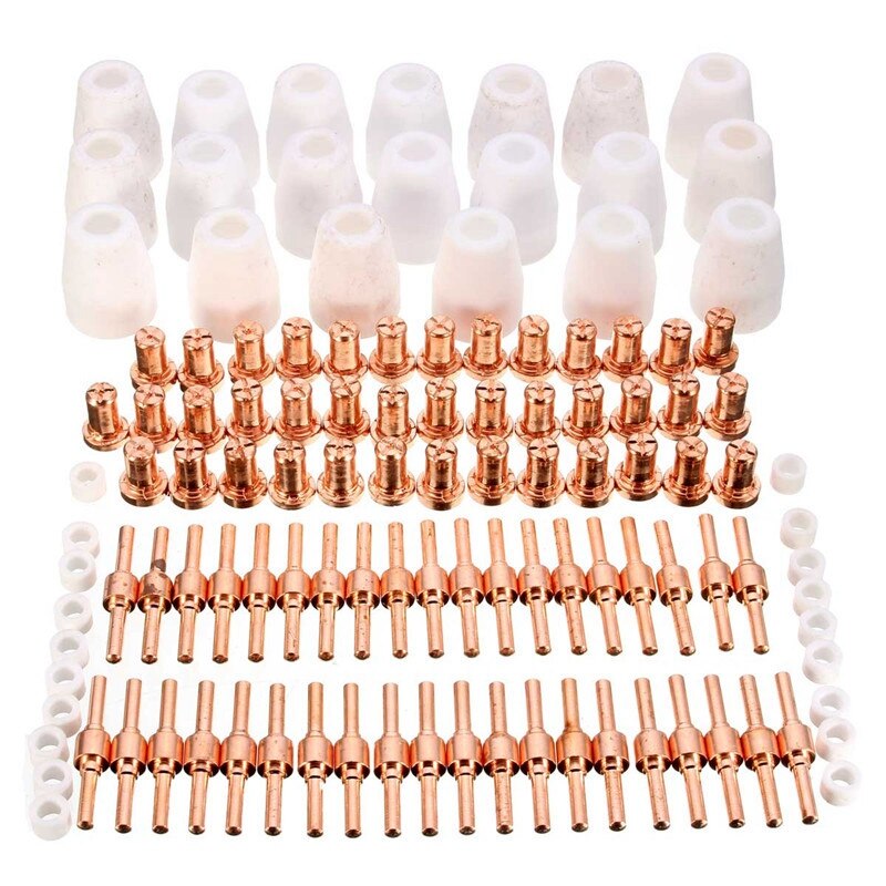 ARCCAPTAIN 110PCS PT31 Plasma Cutting Consumables Fit CUT-40 CUT-50D CT ARCCAPTAIN 110PCS PT31 Plasma Cutting Consumables Fit CUT-40 CUT-50D CT