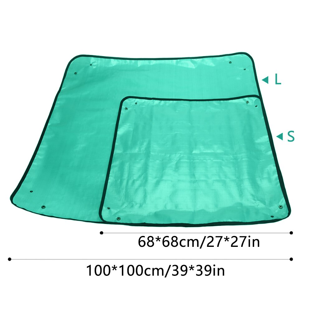 Garden Plant Mat Operation Pad Green Plant Balcony PE Gardening Mat Home Super Light Reusable Planting Waterproof Flower Mat