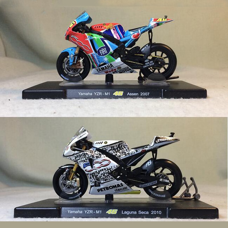 LEO 1:18 46 # Limited Collector Rossi Motorcycle Model Series Apulia Yamaha Honda Motorcycle Toys Best Birthday